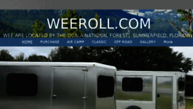 What Weetrailer.com website looked like in 2018 (6 years ago)
