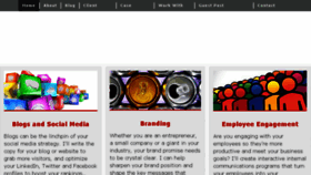 What Writespeaksell.com website looked like in 2018 (6 years ago)