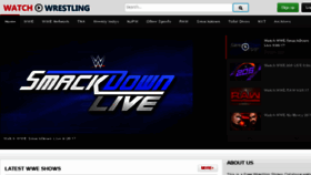 What Watchwrestling.to website looked like in 2018 (6 years ago)