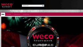 What Weco.eu website looked like in 2018 (6 years ago)