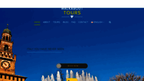 What Walkabouttours.eu website looked like in 2018 (6 years ago)
