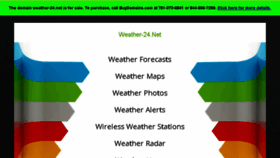 What Weather-24.net website looked like in 2018 (6 years ago)