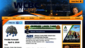 What Wcbcradio.com website looked like in 2018 (6 years ago)