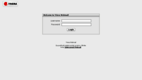 What Webmail.triera.net website looked like in 2018 (6 years ago)