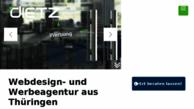 What Webdesign-in-gera.de website looked like in 2018 (6 years ago)
