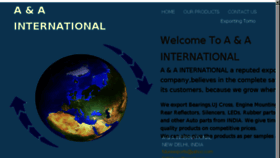 What Worldexports.in website looked like in 2018 (6 years ago)
