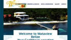 What Wataviewbelize.com website looked like in 2018 (6 years ago)