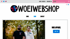What Woei-webshop.nl website looked like in 2018 (6 years ago)