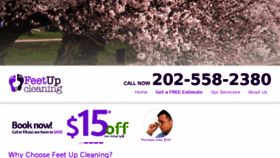 What Washington-dc-carpet-cleaning.com website looked like in 2018 (6 years ago)