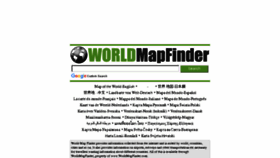 What Worldmapfinder.com website looked like in 2018 (6 years ago)