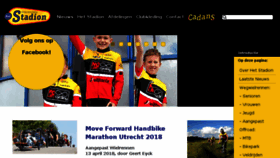 What Wvhetstadion.nl website looked like in 2018 (7 years ago)