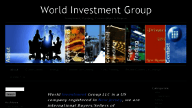 What Worldinvestmentgroups.com website looked like in 2018 (6 years ago)