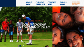 What Worldsportscamp.com website looked like in 2018 (6 years ago)