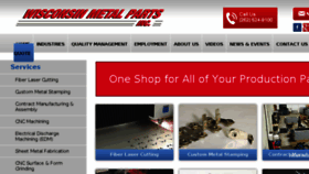 What Wisconsinmetalparts.com website looked like in 2018 (6 years ago)