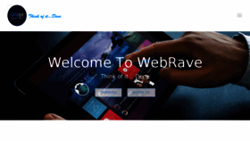What Webrave.co.za website looked like in 2018 (6 years ago)