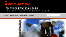 What Wypozyczalnia-budowlana.com website looked like in 2018 (6 years ago)