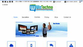 What Wztechno.com website looked like in 2018 (6 years ago)