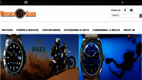 What Watches24seven.com website looked like in 2018 (6 years ago)