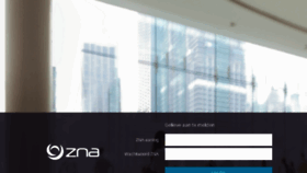What Webmail.zna.be website looked like in 2018 (6 years ago)