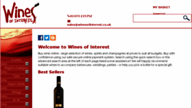 What Winesofinterest.co.uk website looked like in 2018 (6 years ago)