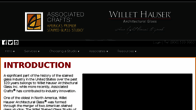 What Willethauser.com website looked like in 2018 (6 years ago)