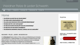 What Weidner-pelze.de website looked like in 2018 (6 years ago)