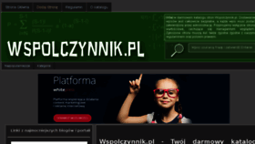What Wspolczynnik.pl website looked like in 2018 (6 years ago)