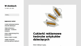 What Wdomkach.pl website looked like in 2018 (6 years ago)