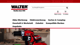 What Walter-service.at website looked like in 2018 (6 years ago)