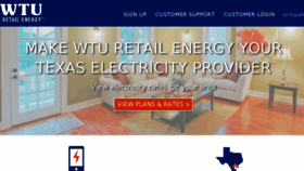 What Wturetailenergy.com website looked like in 2018 (6 years ago)