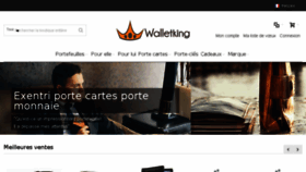 What Walletking.fr website looked like in 2018 (6 years ago)