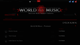 What Worldhitmusic.com website looked like in 2018 (6 years ago)