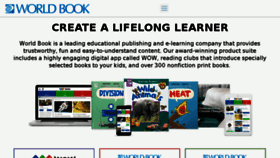 What Worldbooklearning.com website looked like in 2018 (6 years ago)