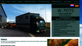 What Wpotspluimveevangbedrijf.nl website looked like in 2018 (6 years ago)
