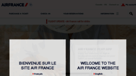 What Wwws.airfrance.ca website looked like in 2018 (6 years ago)