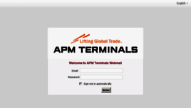 What Webmail.apmtmumbai.com website looked like in 2018 (6 years ago)
