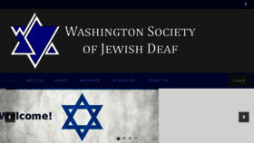 What Wsjdeaf.org website looked like in 2018 (6 years ago)