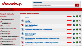What Wkuwanko.pl website looked like in 2018 (5 years ago)