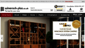 What Winerack-plus.co.uk website looked like in 2018 (5 years ago)