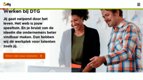 What Werkenbijdtg.nl website looked like in 2018 (6 years ago)