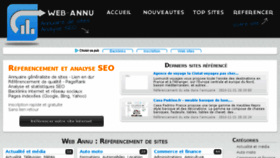 What Web-annu.fr website looked like in 2018 (6 years ago)