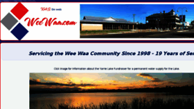What Weewaa.com website looked like in 2018 (6 years ago)