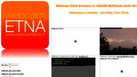 What Webcametna.it website looked like in 2018 (6 years ago)