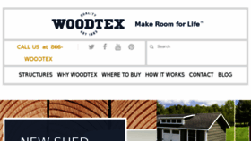 What Woodtex.com website looked like in 2018 (6 years ago)