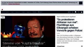 What Webnachrichten.de website looked like in 2018 (5 years ago)