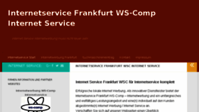 What Ws-comp.de website looked like in 2018 (5 years ago)