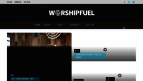 What Worshipfuel.com website looked like in 2018 (6 years ago)