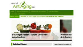 What Was-ist-antiaging.de website looked like in 2018 (6 years ago)