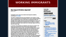 What Workingimmigrants.com website looked like in 2018 (6 years ago)