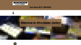 What Winchestergallery.com website looked like in 2018 (6 years ago)